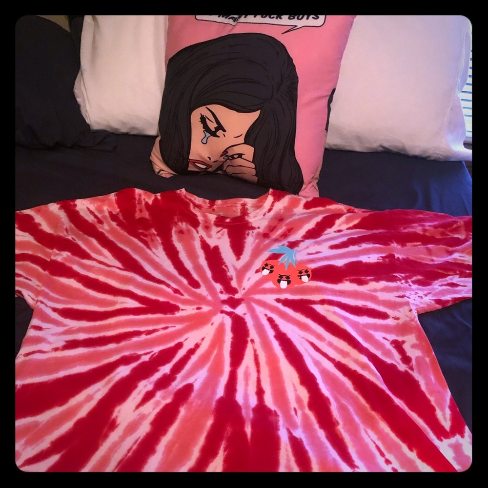 Pink dolphin ty dye T-shirt xl